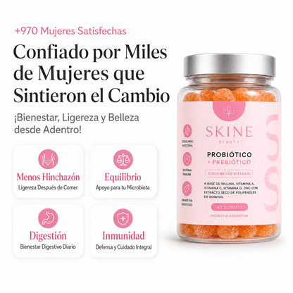 Skine - Probiotico Microbiota en gomitas